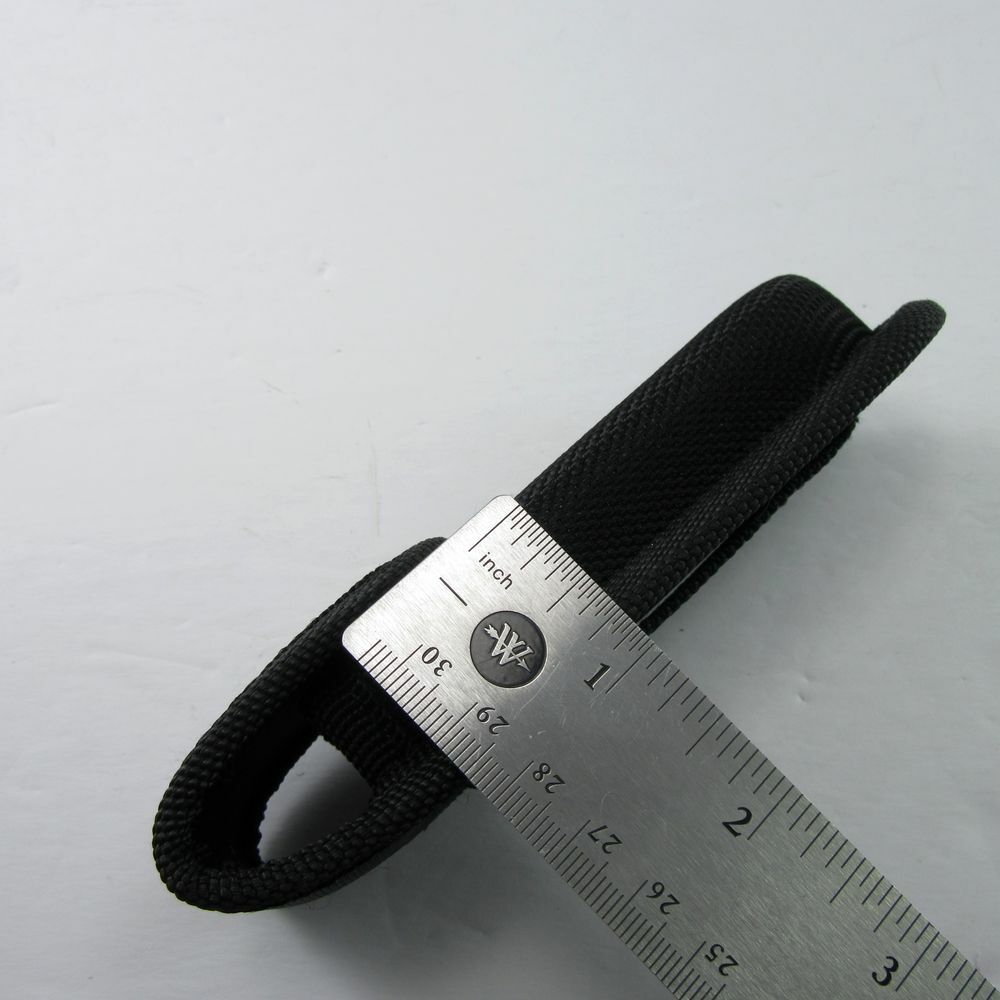 NEW Folding Knife Sheath Case Black Hard Box Reinforce Nylon for 5" Pocket Knife