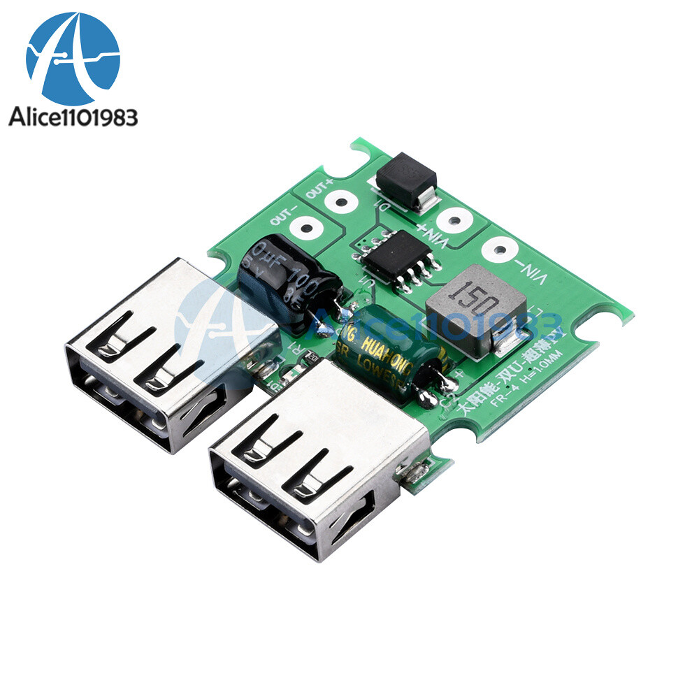 5V3A Dual USB Solar Panel Mobile Power Supply Smart Voltage Controller Regulator