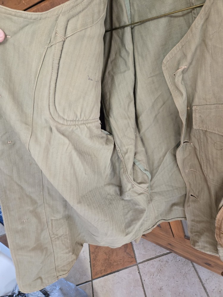 WW2 USMC HBT Shooting Jacket / Mario Mirabelli Made