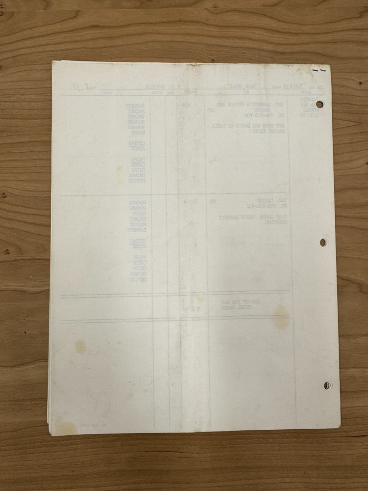 TJ HOOKER - WIlliam Shatner - Tv Show Script Final Draft - "Buck Rogers"