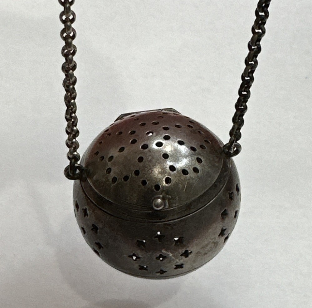 Vintage Plated Silver Tea Infuser