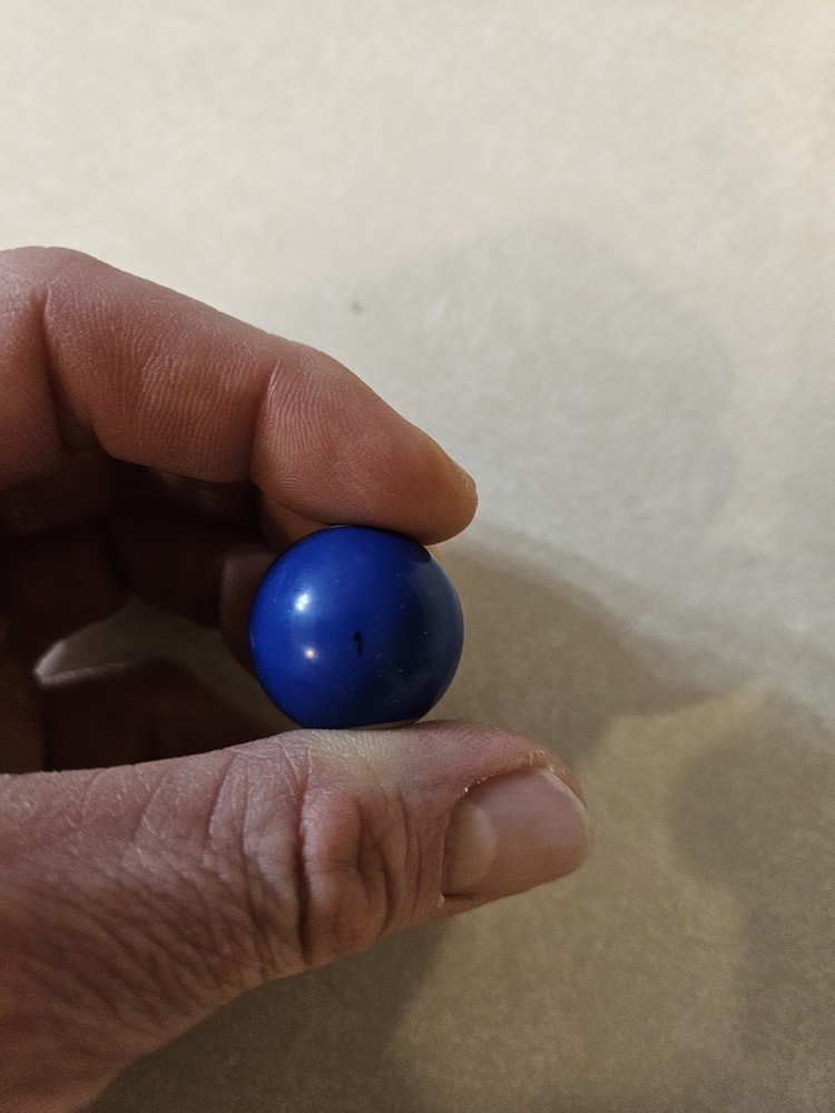 Mini Pool Ball Blue #2 Mini Pool Ball