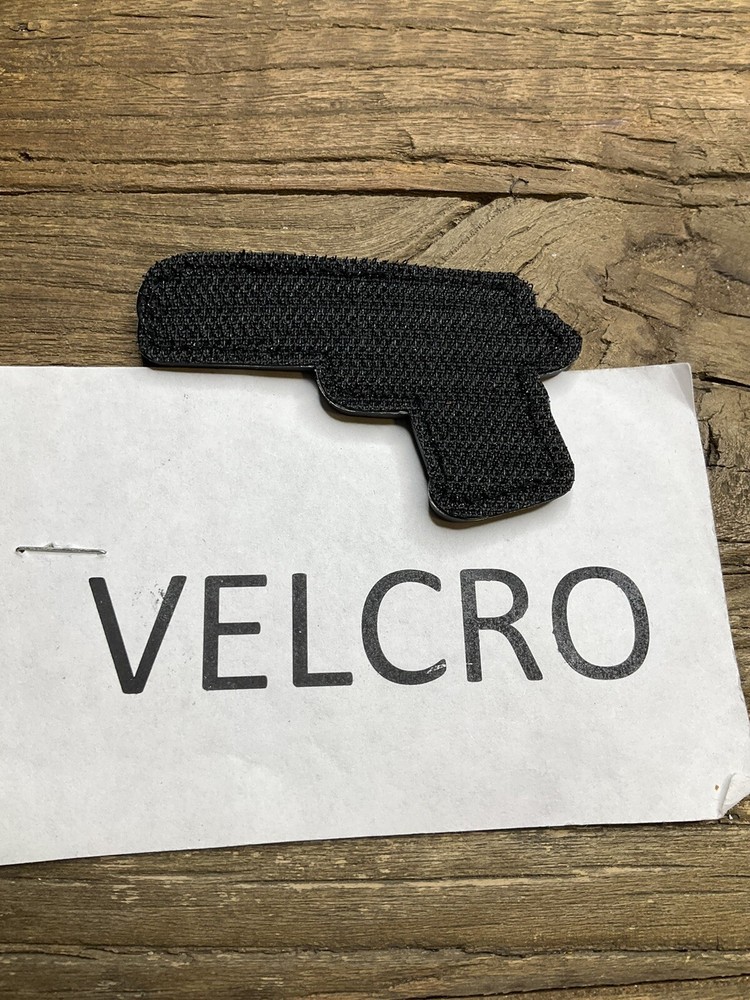 PVC Rubber Patch Hook Loop Girls And Guns 1911