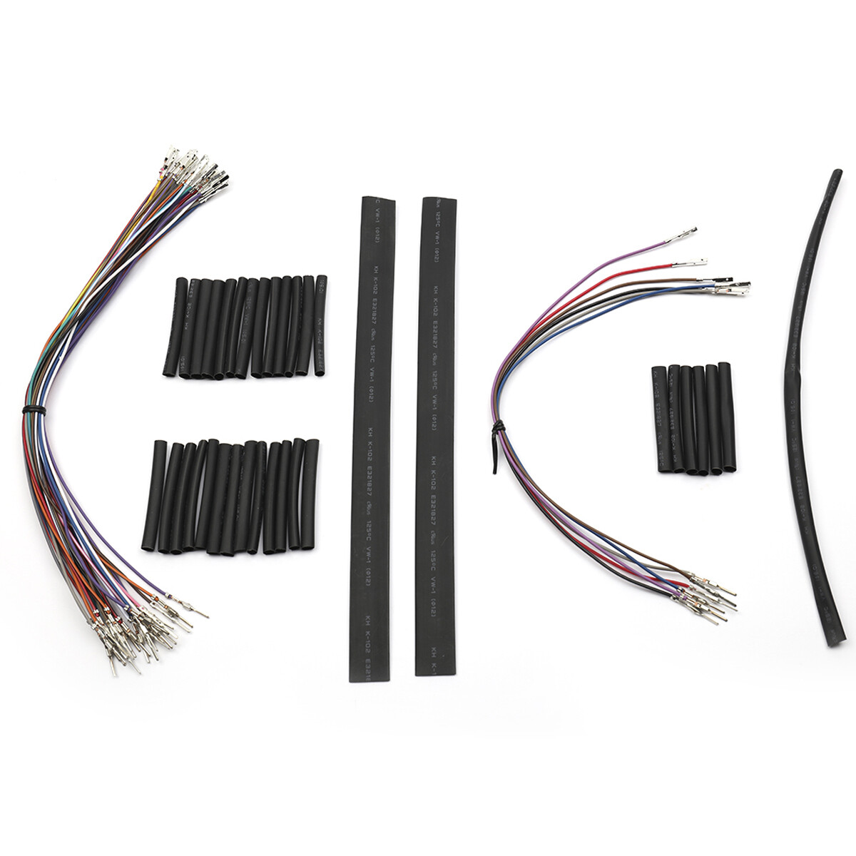 14" 16" Handlebar Electronic Extension Wire Cable Harness Kit For Harley Touring