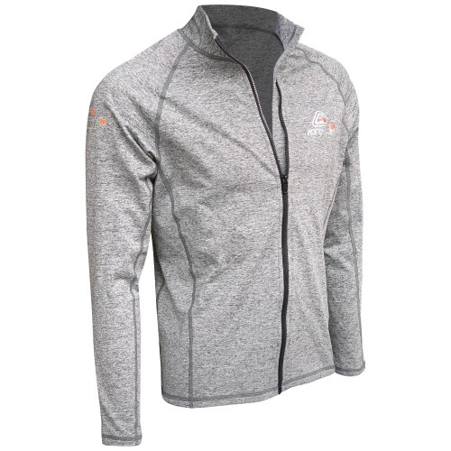 Adrenalin 2P Long Sleeve Zip-Front Thermo Shield (Grey) - Small