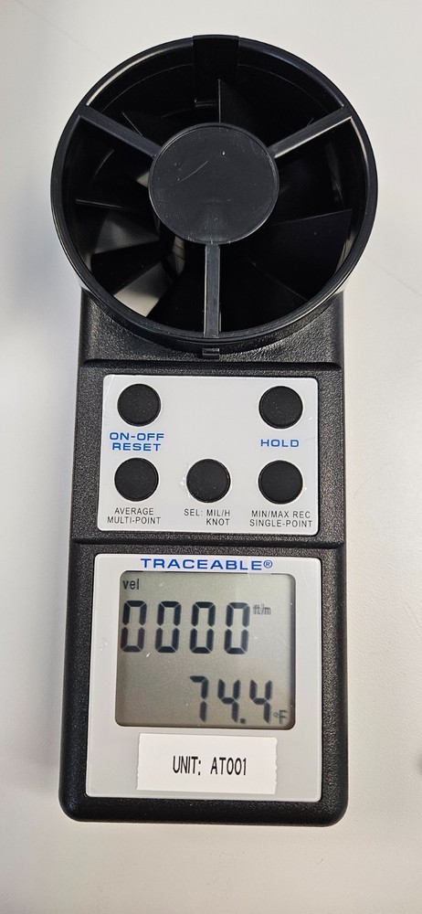 Anemometer / Thermometer Traceable 4331 / Wind meter / Air flow meter