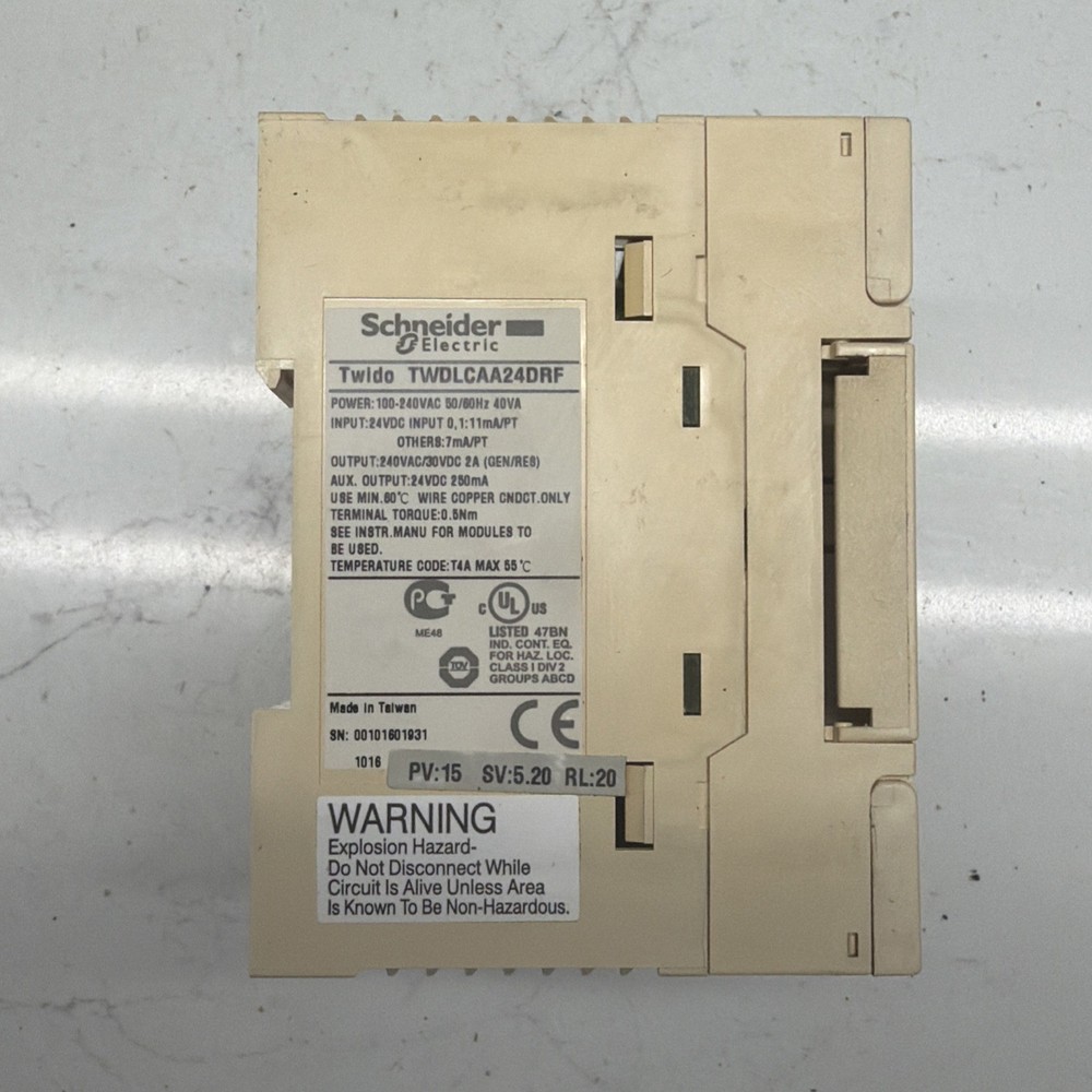 NEW SCHNEIDER TWDLCAA24DRF Base Unit Programmable Controller