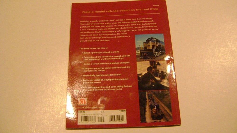 Prototype To Layout- Model Railroader Book