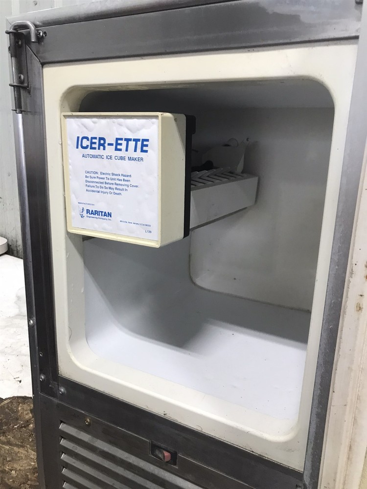 Raritan ICER-ETTE automatic ice maker ice cube machine 83SS