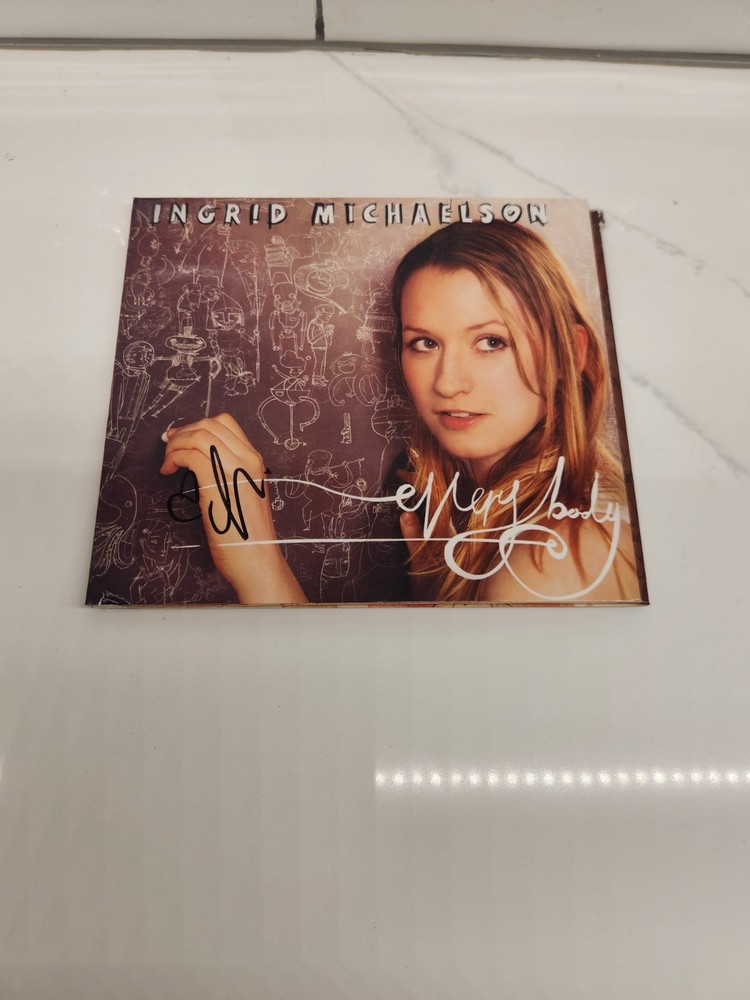 Ingrid Michaelson - Everybody - Signed Autographed Jacket with CD
