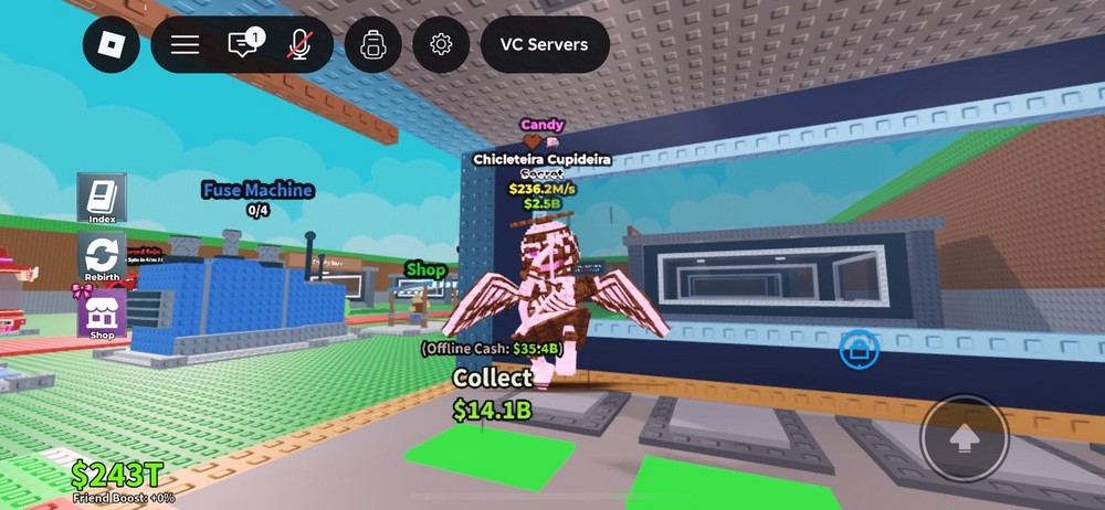 Chicleteira cupideira brainrot