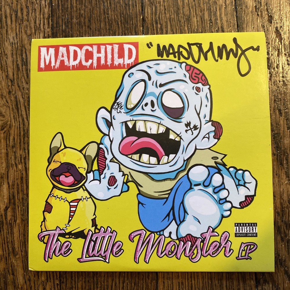 Madchild The Little Monster Cd Signed Slight Bent Corner