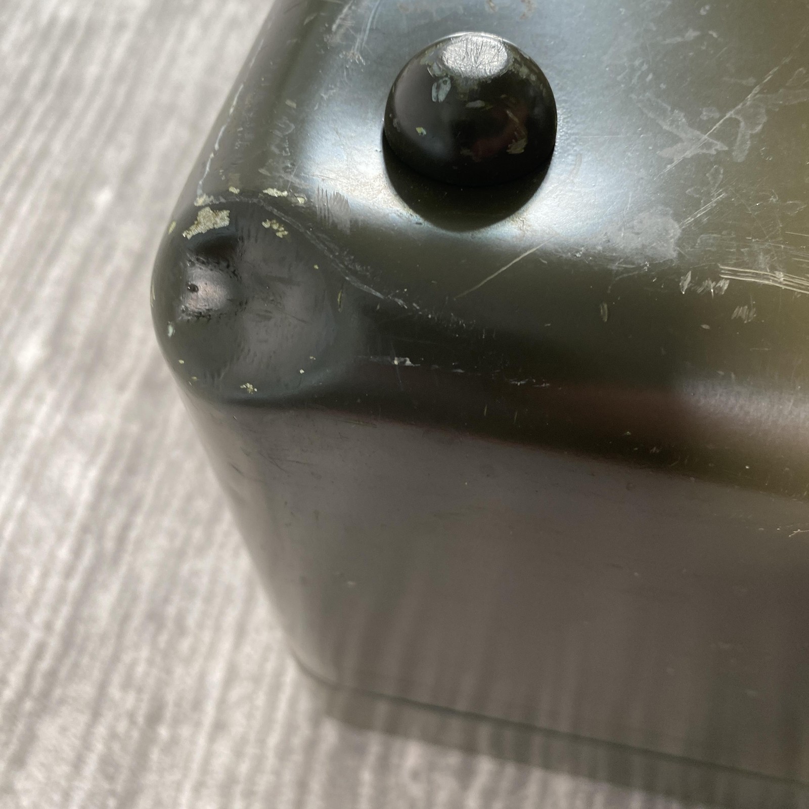 Vintage Zero Manufacturing Military Pressure Equalizer Transit Case 1974 OD