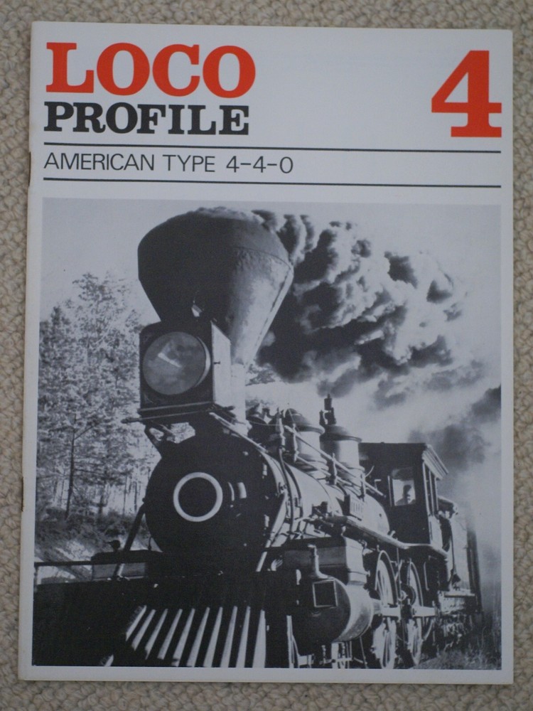 Loco Profile Issue No 4 -  American Type 4-4-0