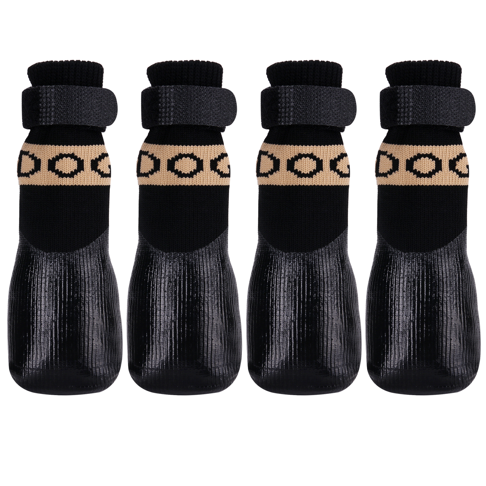 4pcs Dog Socks Anti Slip Waterproof Dog Shoes Boots Outdoor Indoor Paw Protector