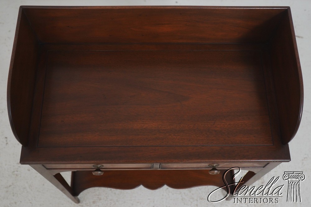 L71683: KITTINGER 2 Drawer Mahogany Serving Table