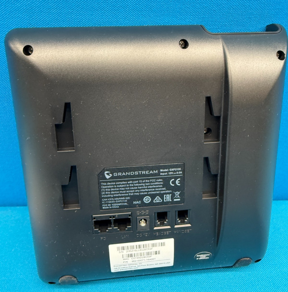 Grandstream GXP2135 Multi-Line High Performance IP LCD Display Phone Base