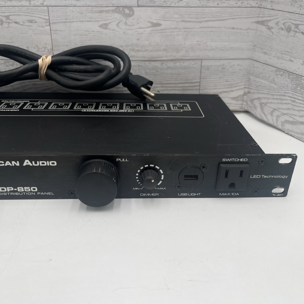 American Audio PDP-850 Power Distribution Panel – Used, Fully Working