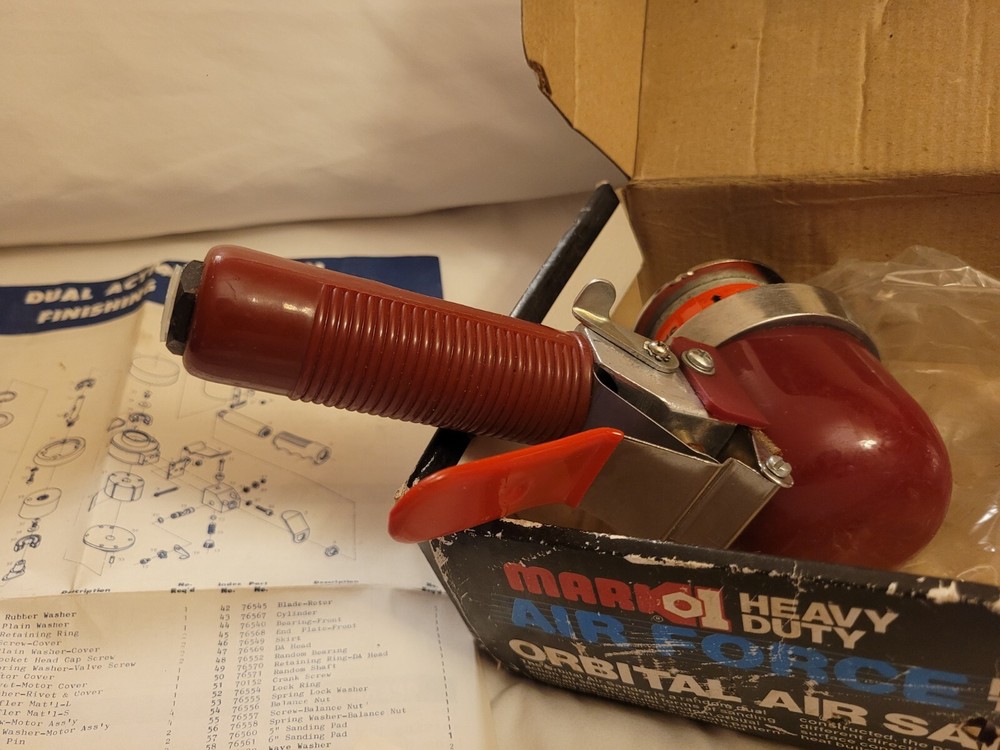 Vitage Marko Tools Orbital Air Sander