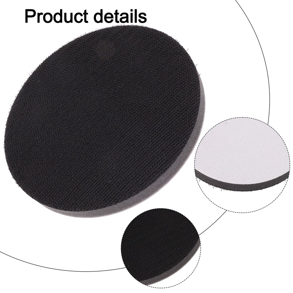 75mm(3) X 12mm Sponge Interface Interface Pad Layer Hook&Loop Power Tools Parts