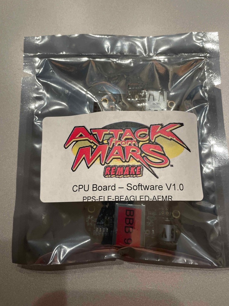 Attack From Mars Remake CPU Board (Plug And Play) Pre-programmed.