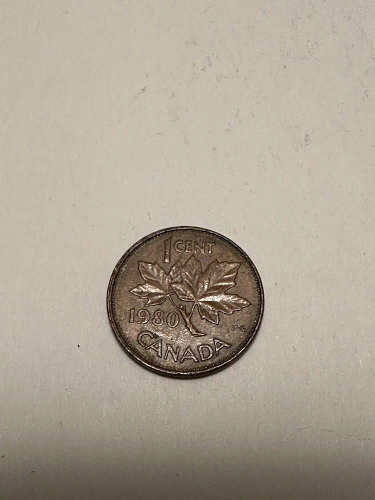 Canada 1980 One Cent KM# 127