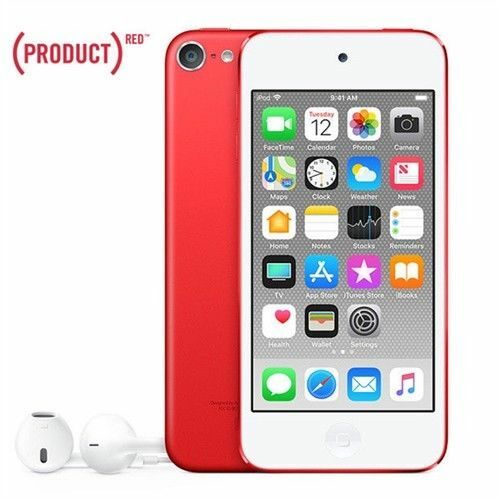 Latest, Apple iPod Touch 7th Generation Red 256GB MP4 Player