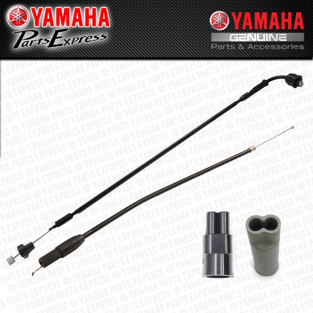 1981 - 2023 YAMAHA PW50 PW 50 OEM COMPLETE PREMIX THROTTLE CABLE ASSEMBLY KIT