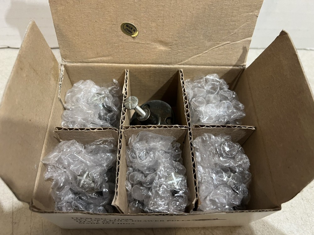 (6) Rubbed Bronze Drawer Cabinet Knobs Swirl Rosette pattern Pulls