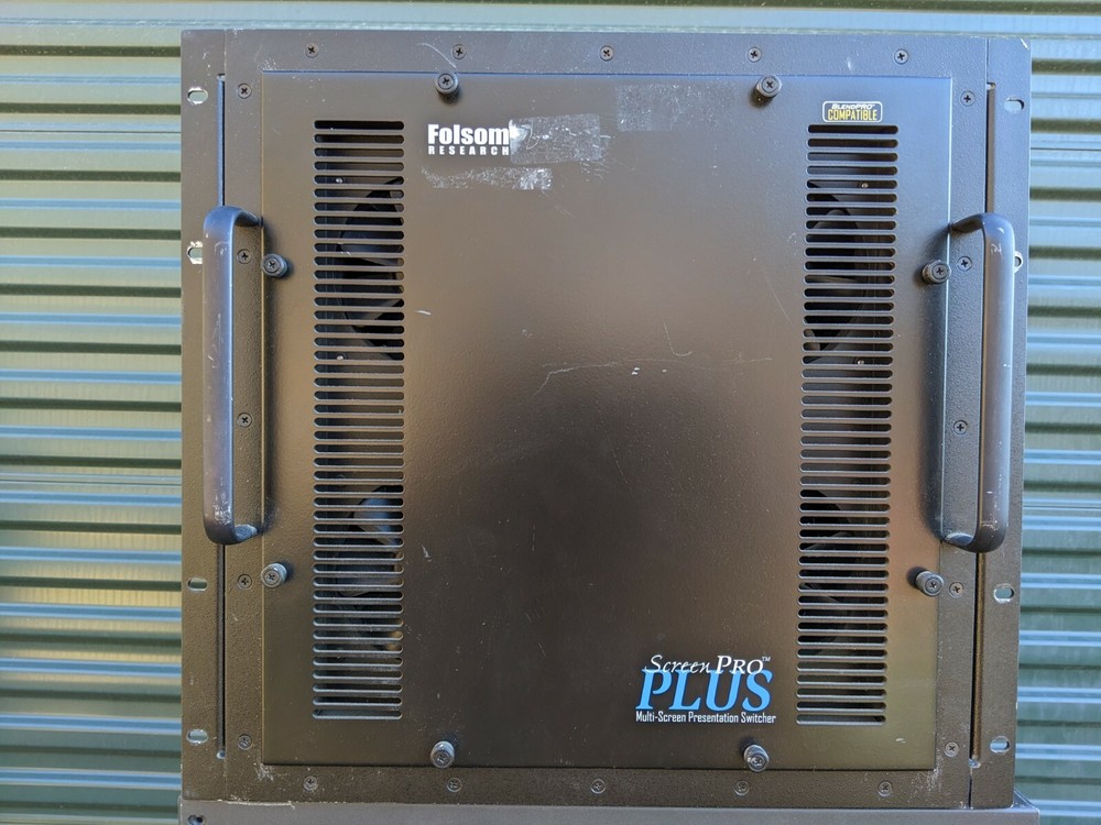 Folsom Research Barco Screen Pro Plus Multi-Screen Presentation Switcher + Board