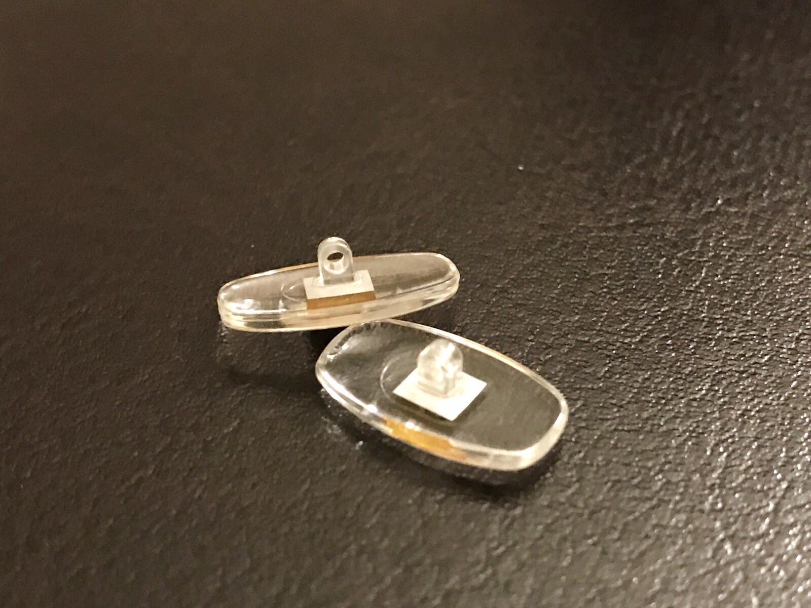 Authentic Replacement Nose Pads For Fendi Eyewear Glasses Screw-In W/ Gold logo