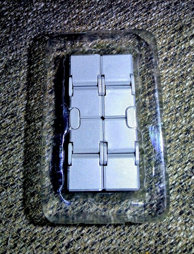 Aluminum Infinity Cube Fidget