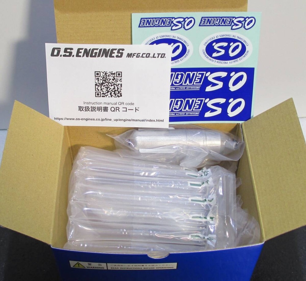 OS MAX-15LA Silver RC Airplane GP Trainer Maintenance Model