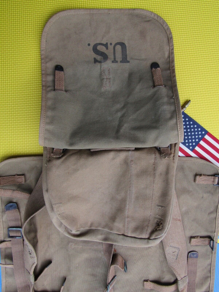 WW I U.S. Army Combat Backpack, Original !