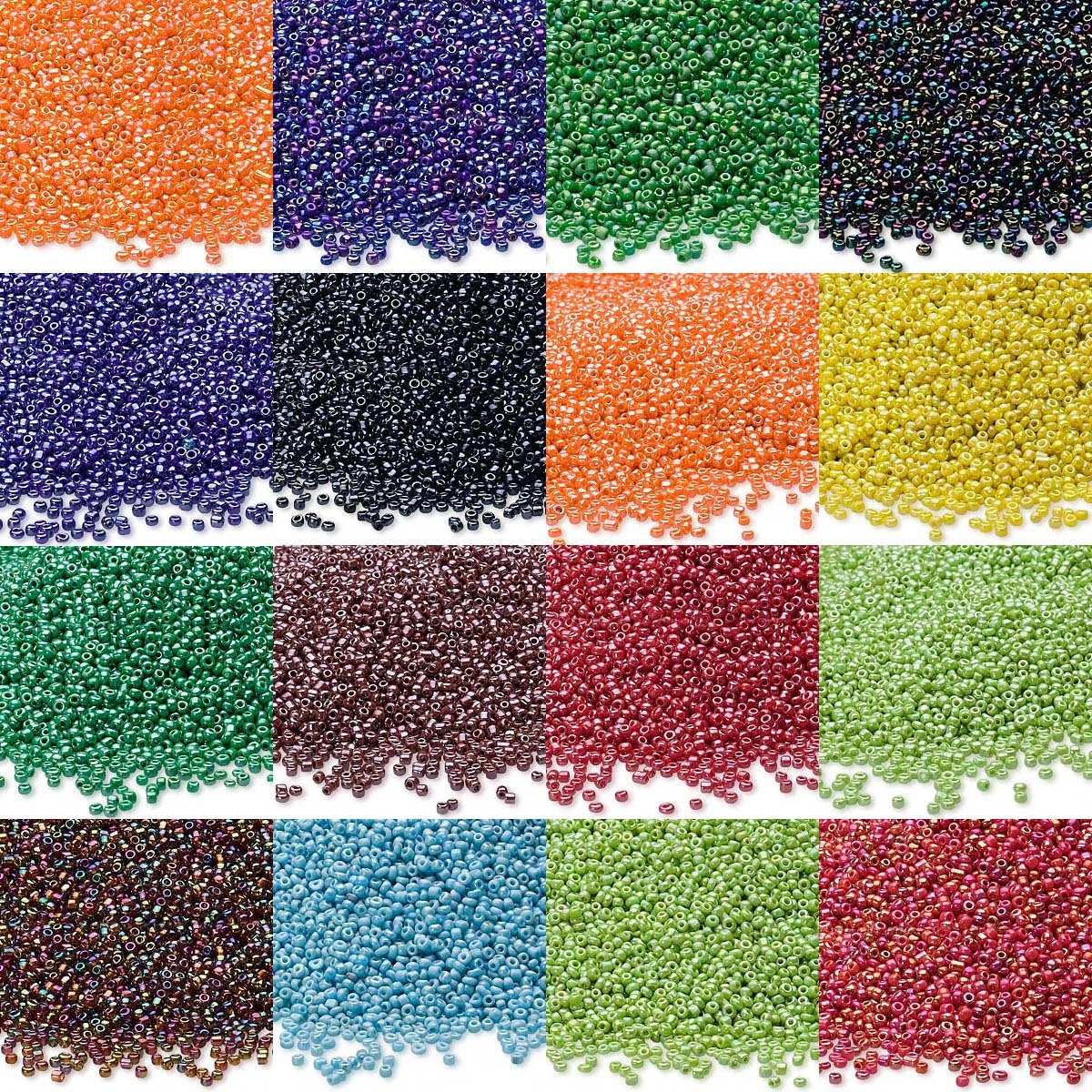 Lot of 900 Opaque Economical 11/0 Rocaille 1.8mm Small Round Glass Seed Beads