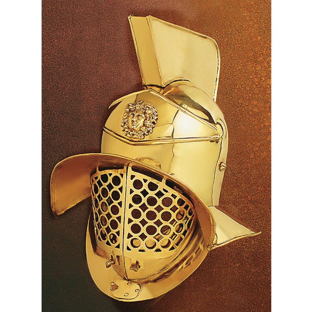 Brass Pompeii Gladiator Helmet