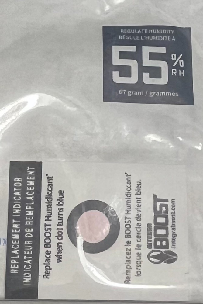 2pk/ 2 Pc Integra Boost 55% Humidity Regulator 67 Gram