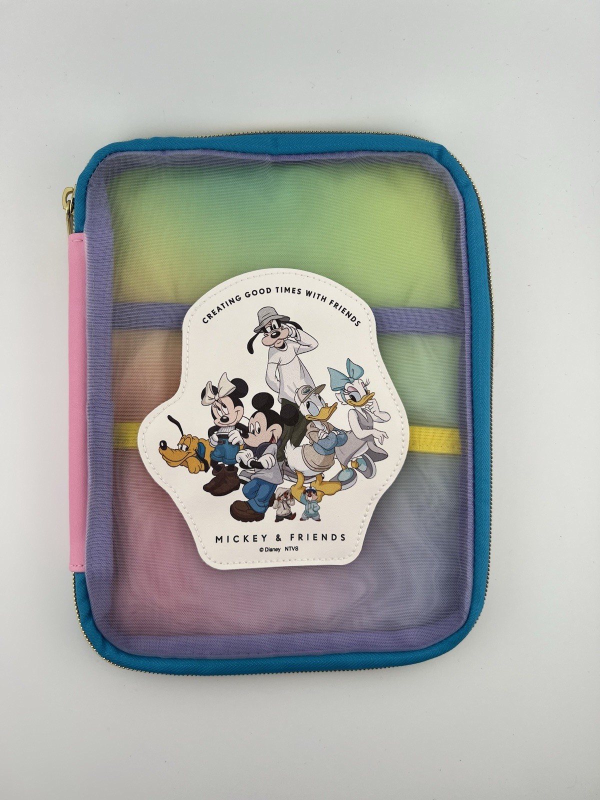 Disney Mickey Mouse and All His Friends Pouch/ Bag From Japan
