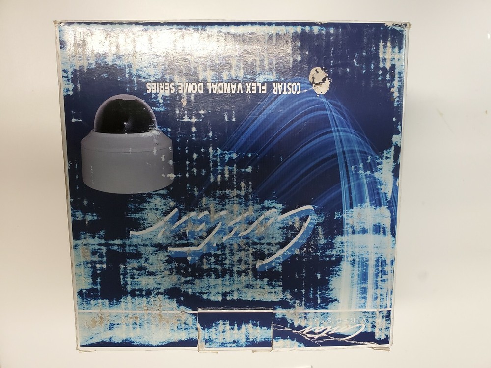Video System CDC3613FEWU Flex Vandal Dome Security Camera New Old Stock