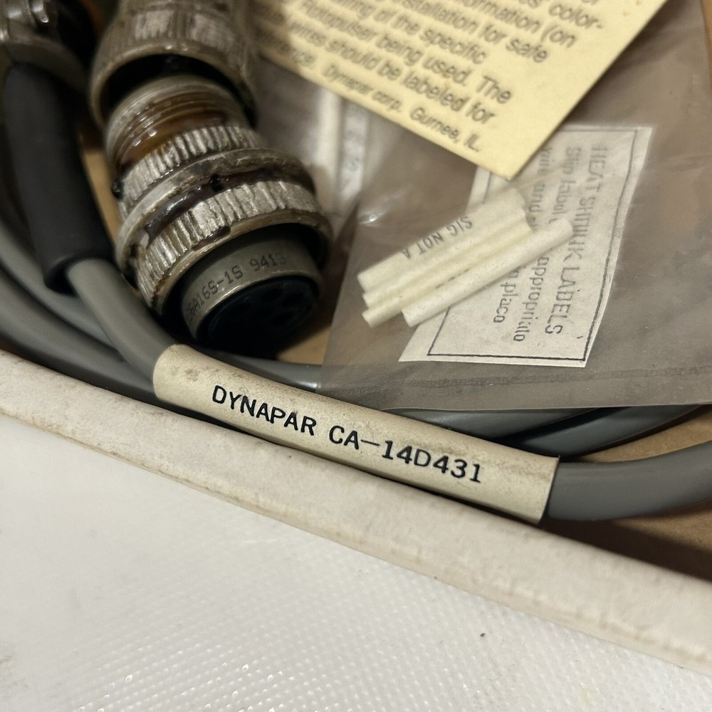DYNAPAR CA-14D431-10 ENCODER CABLE ASSEMBLY 10' CA14D43110