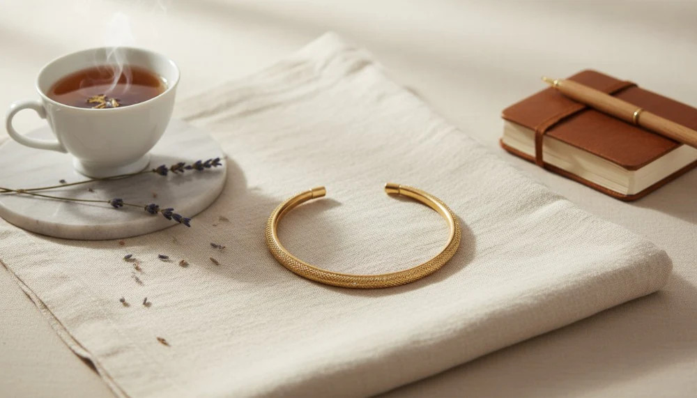 Rose Gold Cuff Bracelet
