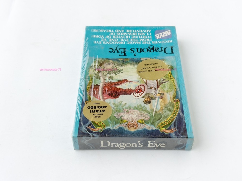 Dragon's Eye - Epyx - 1981 / Atari 8-bit - Sealed
