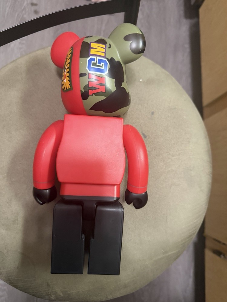 Bathing Ape Bearbrick Red Camo