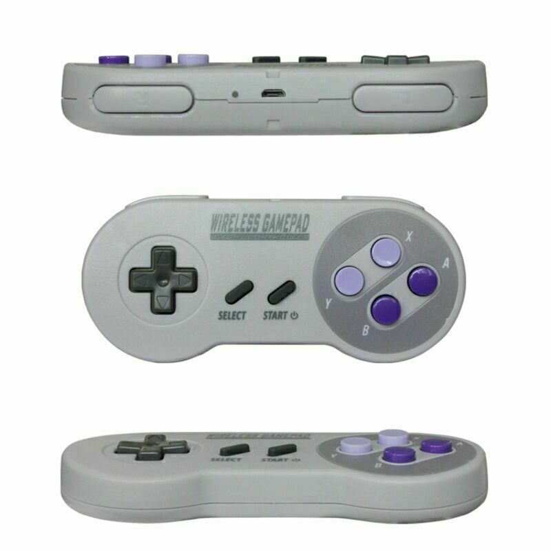 USB Wireless Gamepad Controller For Super SNES Classic Mini Game Console
