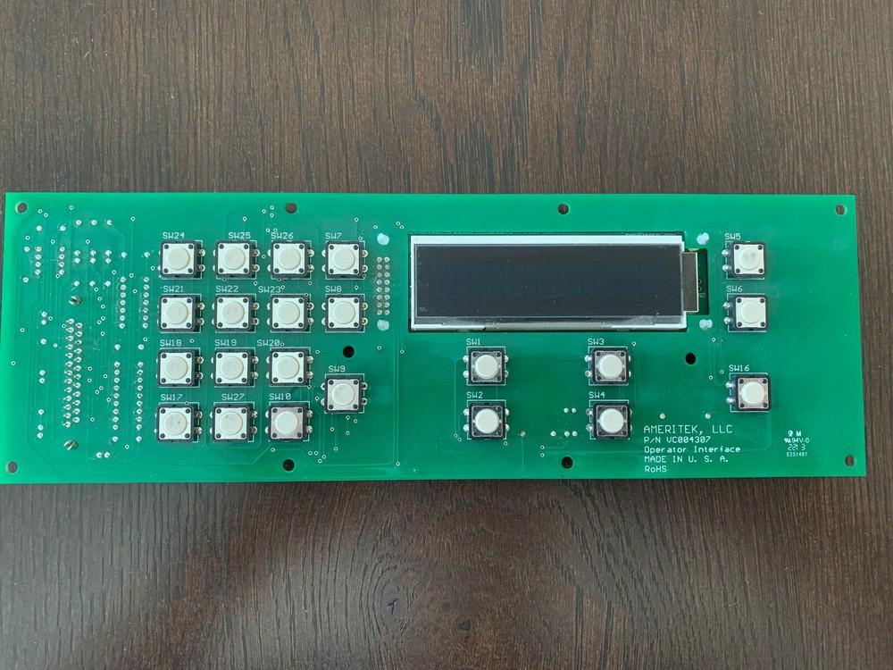 Ameritek PCB Assembly, Operator Interface - SE000204