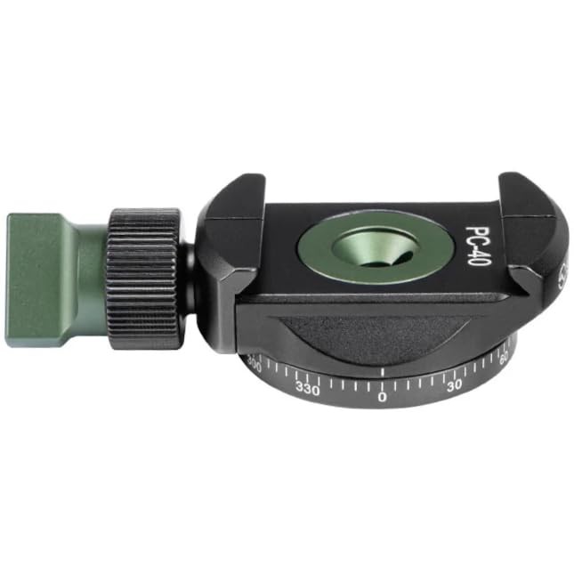 PC40 36040mm Panning Mini Clamp Compatible Arca Tripod Mount Adapter Base