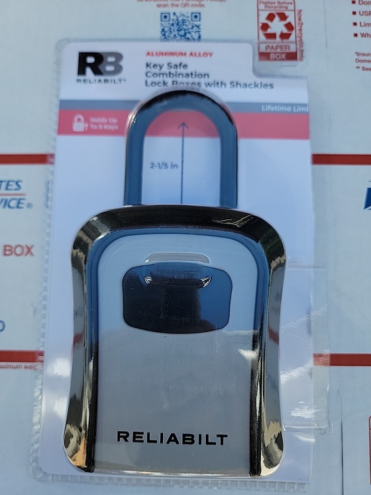 RELIABILT Key Safe Combination Lock Box For Keys (New)