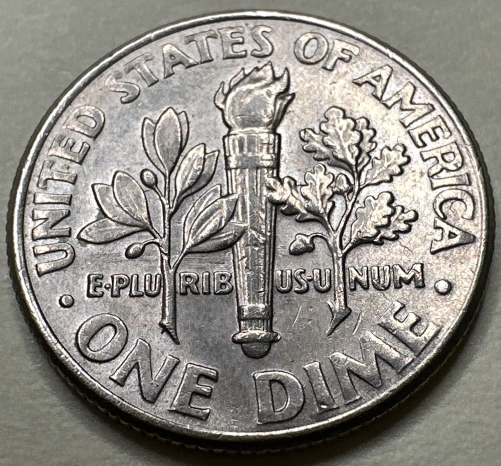 2001 (D) US Roosevelt Dime 10C 2577X
