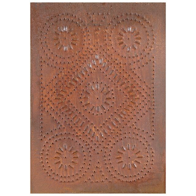 Diamond Tin Panel in Rustic Tin