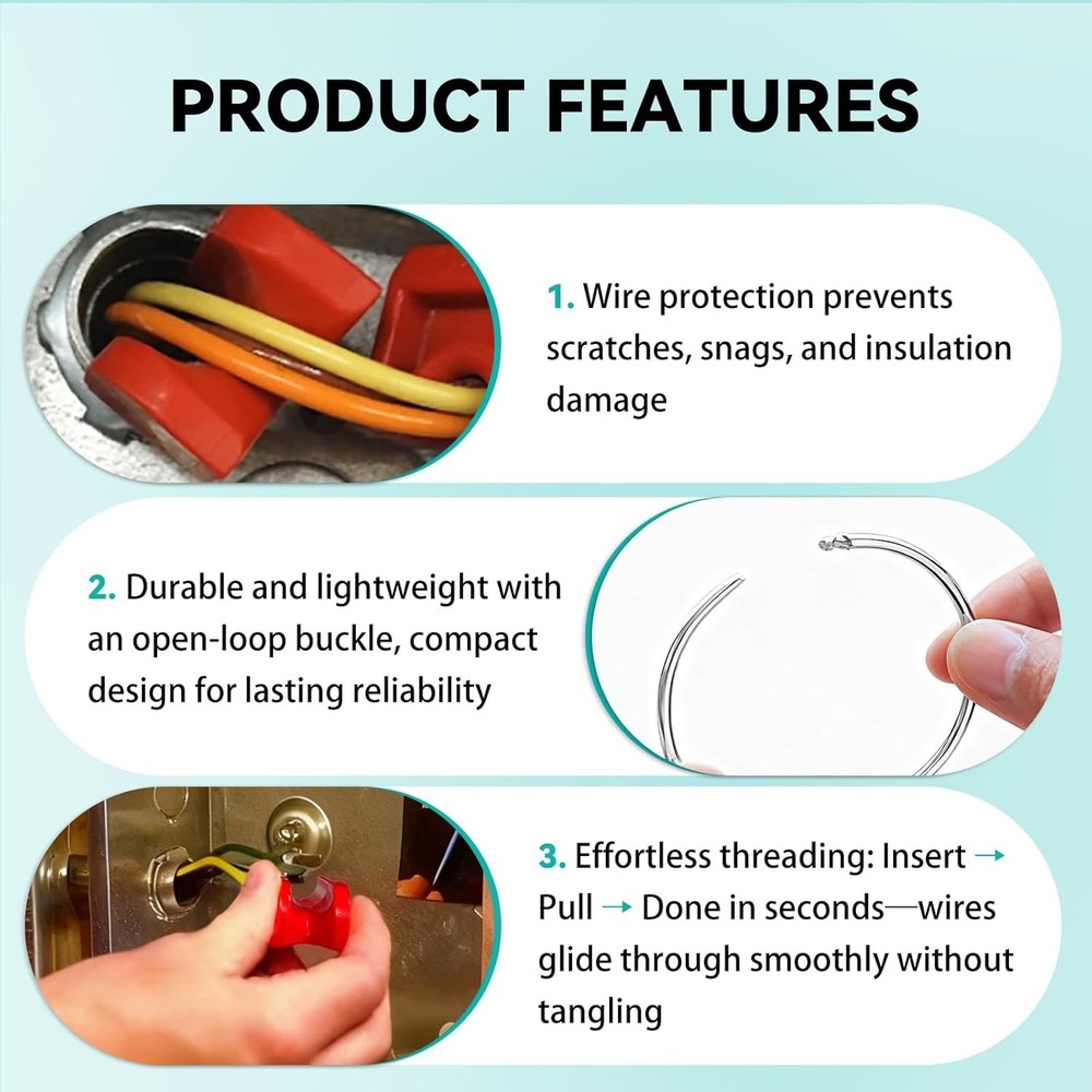 42000 Conduit Wire Pulling Tool kit for Multi-Pack Wire Pulling Guides